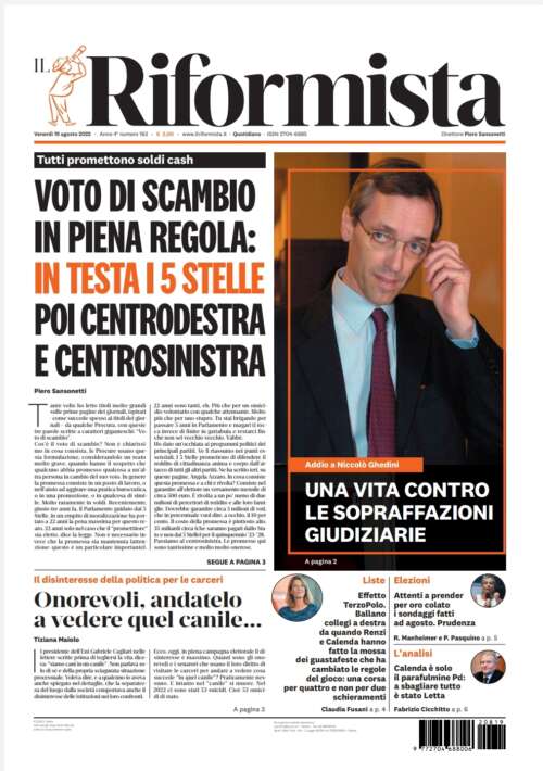 Quotidiano del 19 agosto 2022