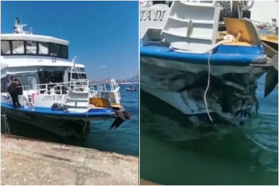 Aliscafo impatta contro il molo, 28 feriti: c’è anche una neonata