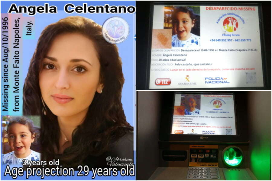 Angela Celentano, a 26 anni dalla scomparsa la famiglia continua a cercare: “Ecco come sarebbe oggi”