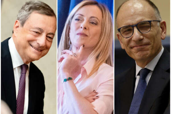 Fratelli d’Italia e Pd crescono, Draghi resta il premier preferito: gli scenari dall’ultimo sondaggio sulle elezioni Fratelli d’Italia e Pd crescono, Draghi resta il premier preferito: gli scenari dall’ultimo sondaggio sulle elezioni