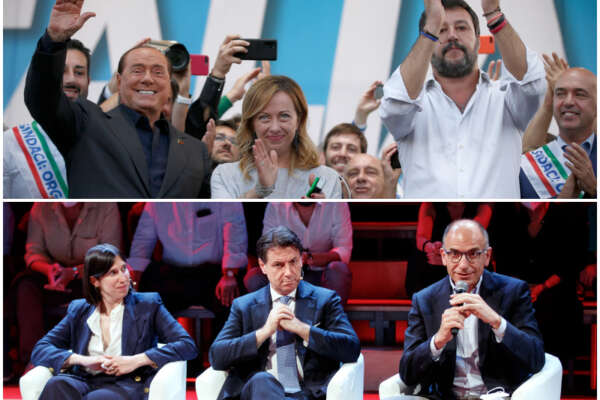 Centrodestra vola, Pd nel campo minato alleanze: l’ultimo sondaggio politico elettorale con rebus coalizione Centrodestra vola, Pd nel campo minato alleanze: l’ultimo sondaggio politico elettorale con rebus coalizione