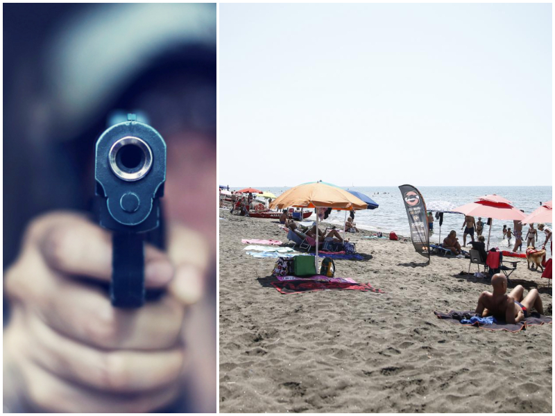 Sparatoria al lido, parcheggiatore abusivo freddato davanti alla spiaggia gremita di turisti