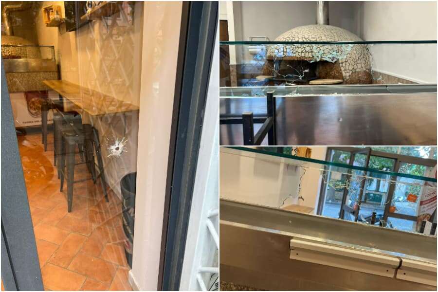 Spari contro pizzeria dell’Arenella, giallo sul raid contro il locale: “Non ci faremo abbattere”