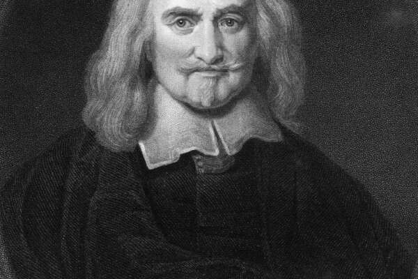 Thomas Hobbes, 17th century English philosopher, (1836). Hobbes (1588-1679) is best known for his work on political philosophy, Leviathan, published in 1651. (Photo by The Print Collector/Print Collector/Getty Images)