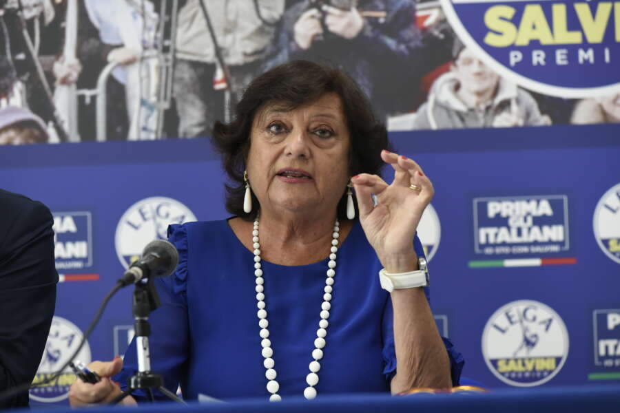 5 candidati del collegio uninominale Lazio 1 U02: Simonetta Matone (Lega)