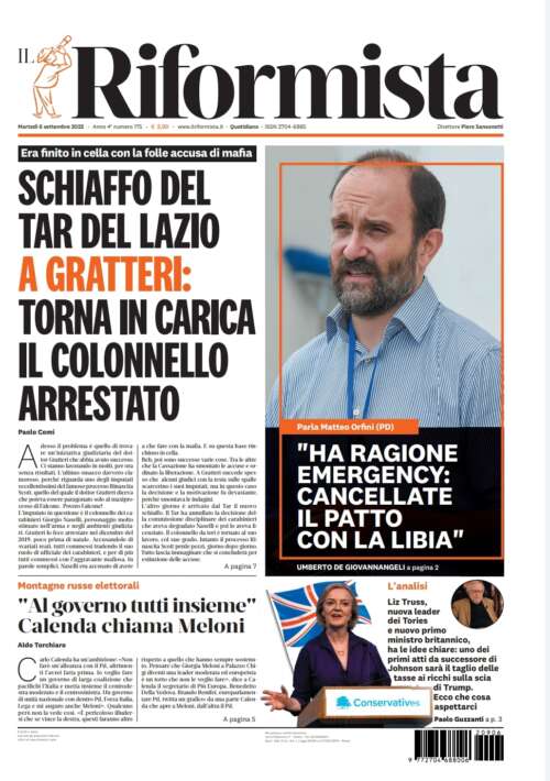 Quotidiano del 6 settembre 2022