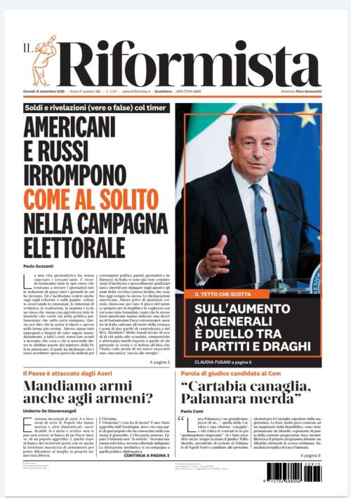 Quotidiano del 15 settembre 2022