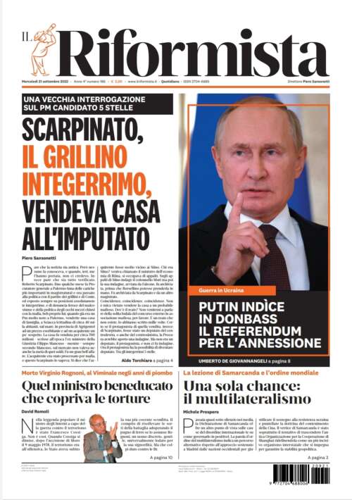 Quotidiano del 21 settembre 2022