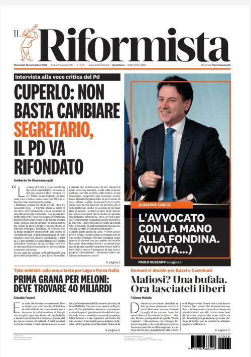 Quotidiano del 28 settembre 2022