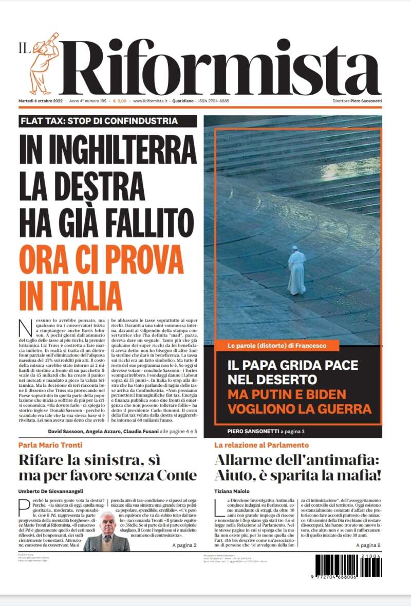 Quotidiano del 4 ottobre 2022