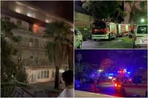 Incendio nell’ospedale di Pietra Ligure, evacuate 85 persone e 3 intossicati gravi. Una testimone: “Paziente ha appiccato il fuoco”