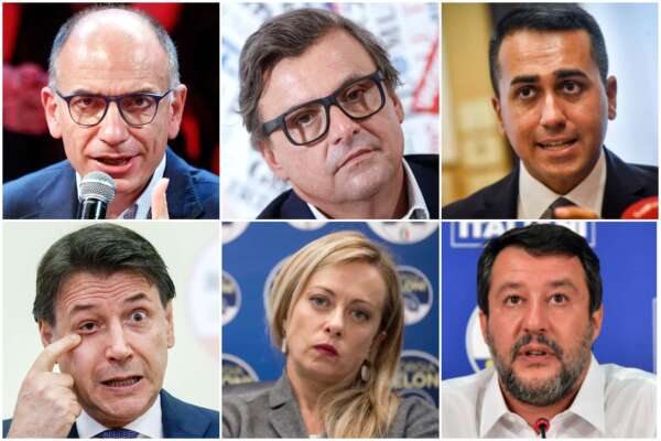 Elezioni, le prime proiezioni: Meloni vola, male Pd, crolla la Lega di Salvini (8%). Di Maio non pervenuto (0,6%)