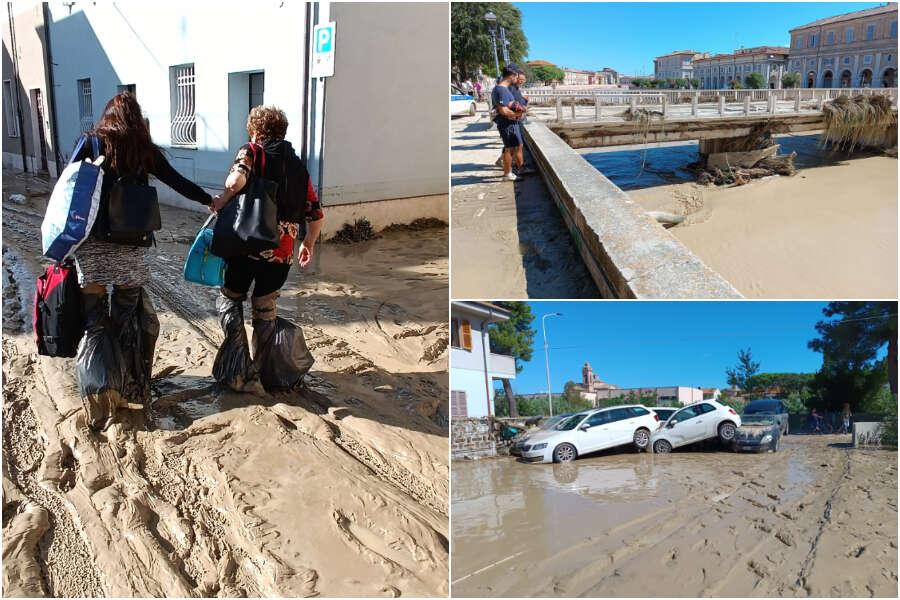 Bomba d’acqua travolge le Marche, nove morti e 4 dispersi (tra cui due bambini): polemiche sull’allerta meteo