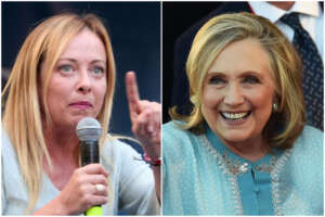 Hillary Clinton: “Meloni premier? Rottura col passato, poi contano i fatti. Putin è un assassino” Hillary Clinton: “Meloni premier? Rottura col passato, poi contano i fatti. Putin è un assassino”