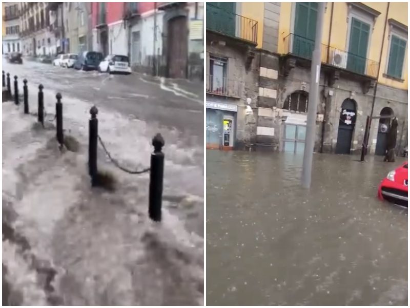 Maltempo a Napoli, il sindaco chiude le scuole: ordinanze anche nei comuni in provincia