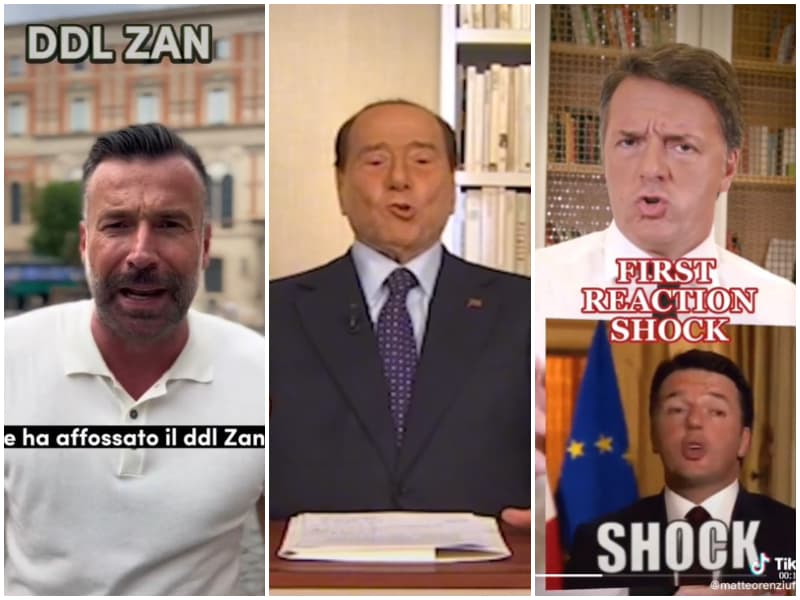 Tik Tok day, sbarcano sul social Berlusconi, Renzi e Pd: l’ultima spiaggia per conquistare i giovani