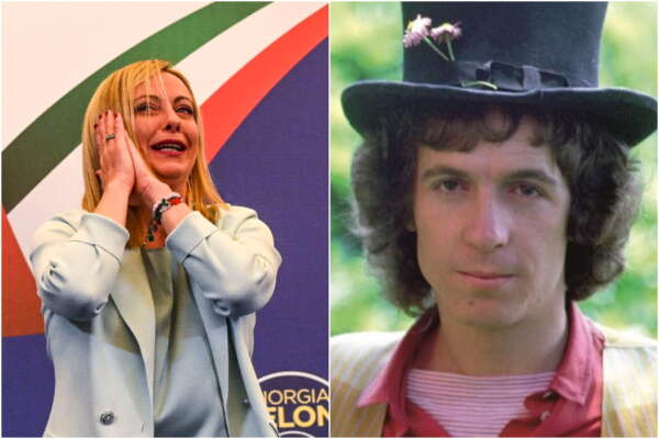 Meloni vince le elezioni e festeggia sulle note di Rino Gaetano, il nipote: “La politica non deve appropriarsene”