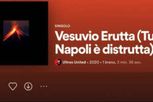 “Vesuvio erutta, tutta Napoli è distrutta”, il coro razzista da stadio pubblicato come canzone su Spotify