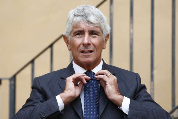 Foto Vincenzo Livieri – LaPresse 
02-10-2019 – Roma
Politica
Festival delle città. Nella foto Andrea Abodi

Photo Vincenzo Livieri – LaPresse 
02-10-2019 Rome
Politics
Cities festival. In the picture Andrea Abodi