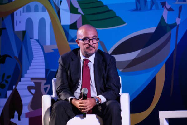 Foto Mauro Scrobogna /LaPresse
25-09-2020 Formello (Roma), Italia
Politica
Itaca 2020 viaggio tra le idee
Nella foto: Gennaro Sangiuliano direttore TG2 Rai

Photo Mauro Scrobogna /LaPresse
September 25, 2020 Formello(Rome), Italy
Politics
Ithaca 2020 journey through ideas
In the photo: tGennaro Sangiuliano  TG2 Rai director