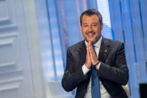 Foto Mauro Scrobogna /LaPresse
22-09-2022 Roma (Italia) – Politica – RAI – elezioni – trasmissione Porta a Porta
Nella foto: Matteo Salvini, Lega! ospite della trasmissione condotta da Bruno Vespa
09-22-2022 Rome (Italy) – Politics- RAI – elections – Porta a Porta broadcast
In the photo: Matteo Salvini, Lega, guest of the show hosted by Bruno Vespa Foto Mauro Scrobogna /LaPresse
22-09-2022 Roma (Italia) – Politica – RAI – elezioni – trasmissione Porta a Porta
Nella foto: Matteo Salvini, Lega! ospite della trasmissione condotta da Bruno Vespa
09-22-2022 Rome (Italy) – Politics- RAI – elections – Porta a Porta broadcast
In the photo: Matteo Salvini, Lega, guest of the show hosted by Bruno Vespa