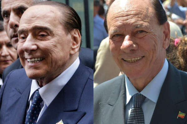 Il sosia di Berlusconi al vertice con Meloni, Gianni Cardia e il book delle foto con Silvio