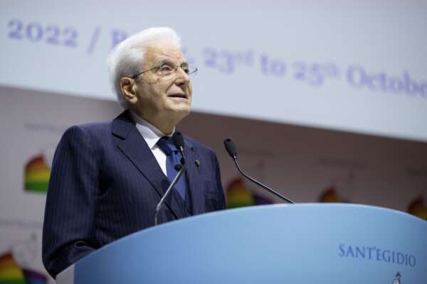 Il Presidente della Repubblica Sergio Mattarella