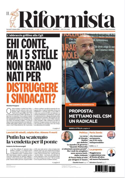 Quotidiano dell’11 ottobre 2022