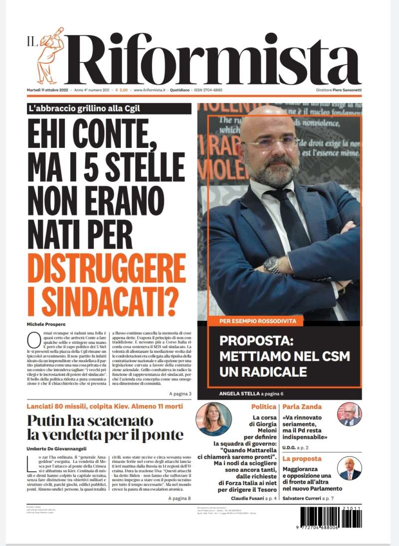 Quotidiano dell’11 ottobre 2022
