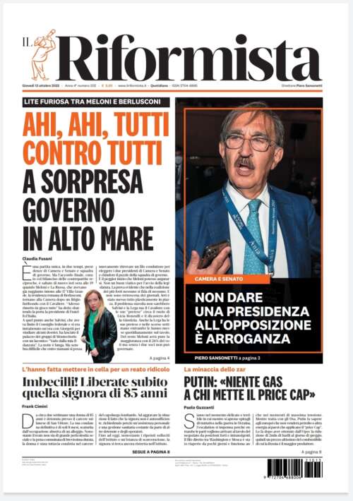 Quotidiano del 13 ottobre 2022