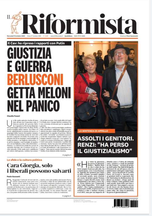 Quotidiano del 19 ottobre 2022