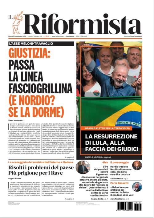 Quotidiano dell’1 novembre 2022
