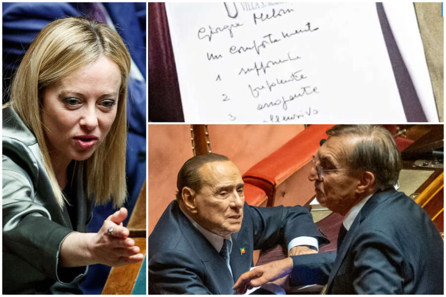 Perché Berlusconi ha rotto con Meloni, gli appunti (“arrogante, prepotente”) e i ‘no’ a Ronzulli e alla Giustizia