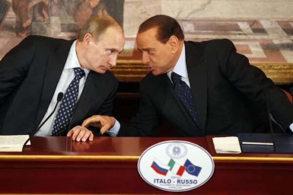 Berlusconi difende la sua amicizia con Putin: “Ma è ridicolo mettere in discussione il mio atlantismo”