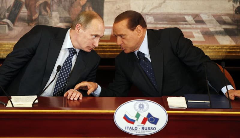 Berlusconi difende la sua amicizia con Putin: “Ma è ridicolo mettere in discussione il mio atlantismo”