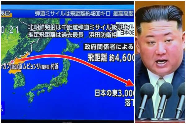 Missile coreano sorvola il Giappone, la provocazione di Kim: panico e allarme nelle città