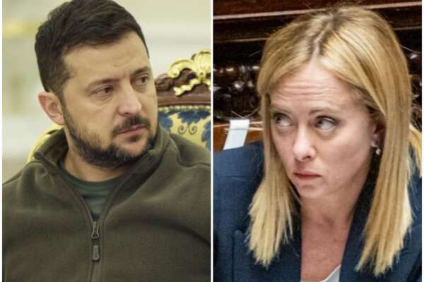 Zelensky parla con Meloni: “Berlusconi ha usato le frasi di Putin ma lo vota solo l’8% degli italiani”