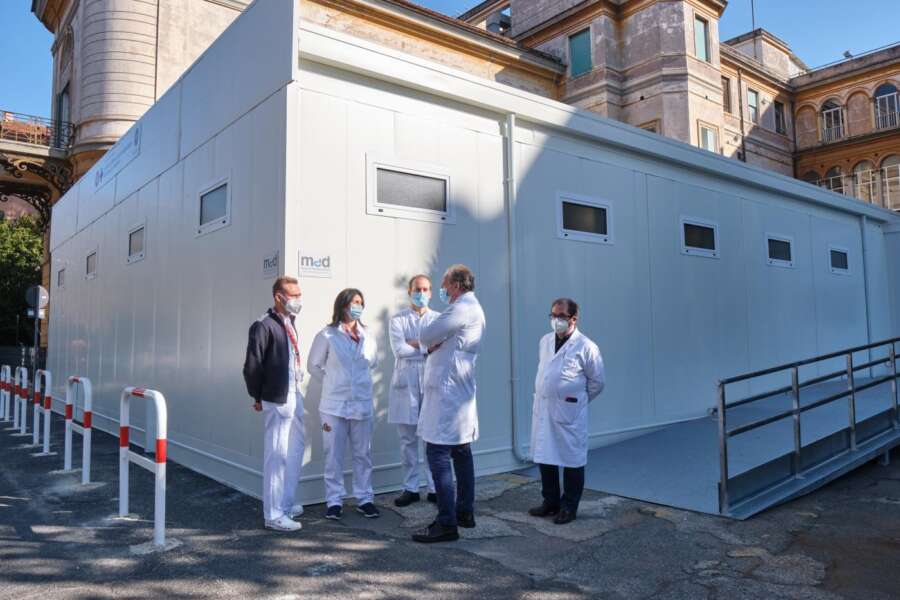 Foto di repertorio del Policlinico Umberto I