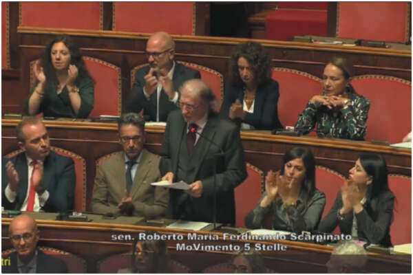 Il Pd e l’imbarazzo per gli applausi a Scarpinato, l’ex Pm della trattativa