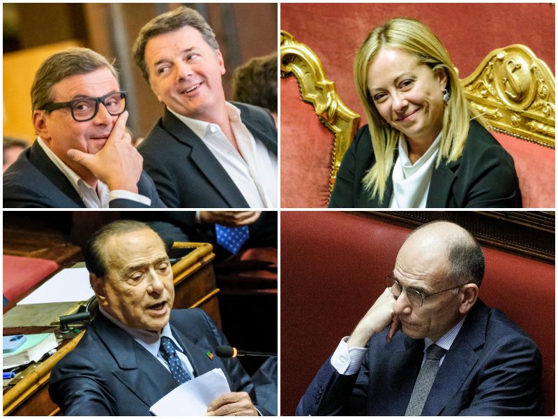 Fratelli d’Italia vola, il M5s aggancia il Partito Democratico: l’ultimo sondaggio Swg