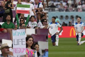 Il gol più bello dell’Iran ai Mondiali, i giocatori non cantano l’inno per protestare contro il regime