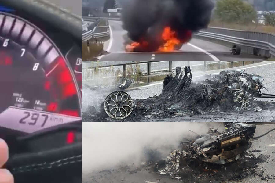 Noleggia una Lamborghini e la distrugge in un incidente: 200mila euro in fumo, illesi i due a bordo