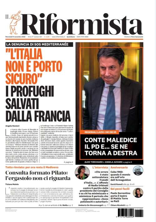 Quotidiano del 9 novembre 2022