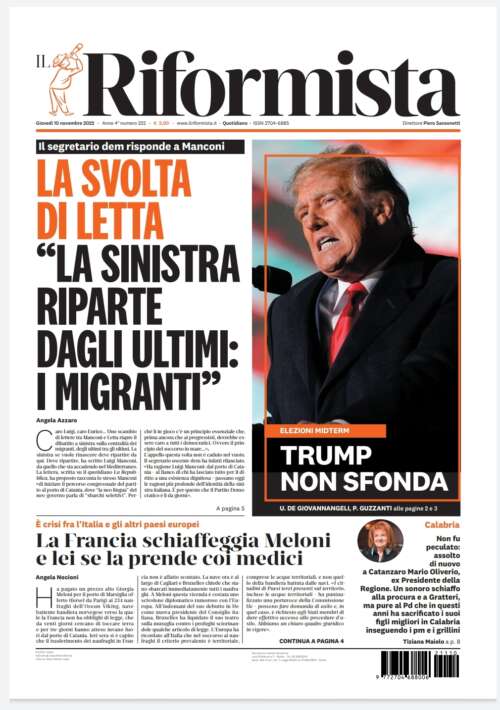 Quotidiano del 10 novembre 2022