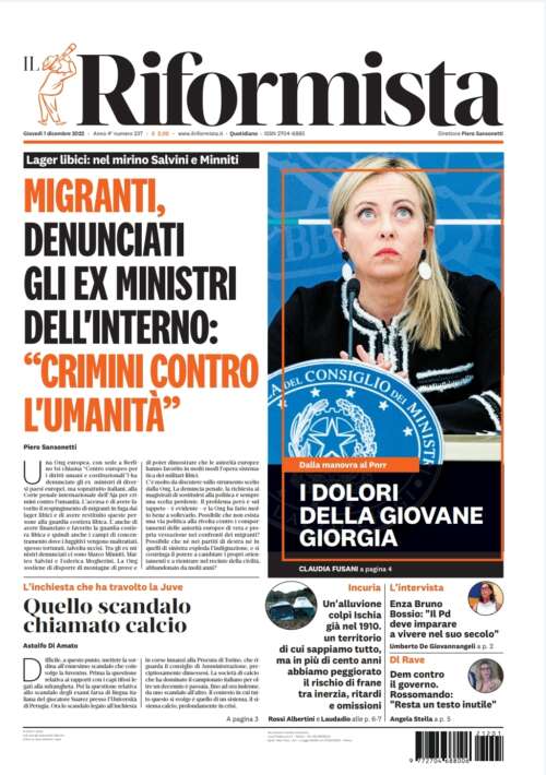Quotidiano dell’1 dicembre 2022