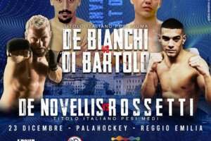 Carlo De Novellis contro Giovanni Rossetti, la battaglia di Natale: il match per il titolo italiano pesi medi