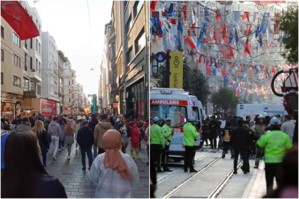Esplosione al centro di Istanbul, Erdogan: “Sei morti e 53 feriti, è stato un vile attentato”
