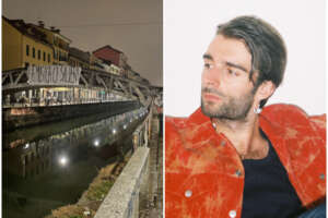 Chi è Michelangelo Vood, il cantante degli striscioni tra Darsena e Navigli a Milano: “La musica ci salverà”