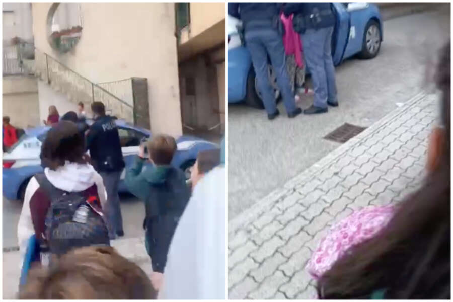 Paura a Chiaia, insegue bimbi fuori scuola ed entra nei palazzi, l’appello dei genitori: “Aiutatela, non può stare in strada”