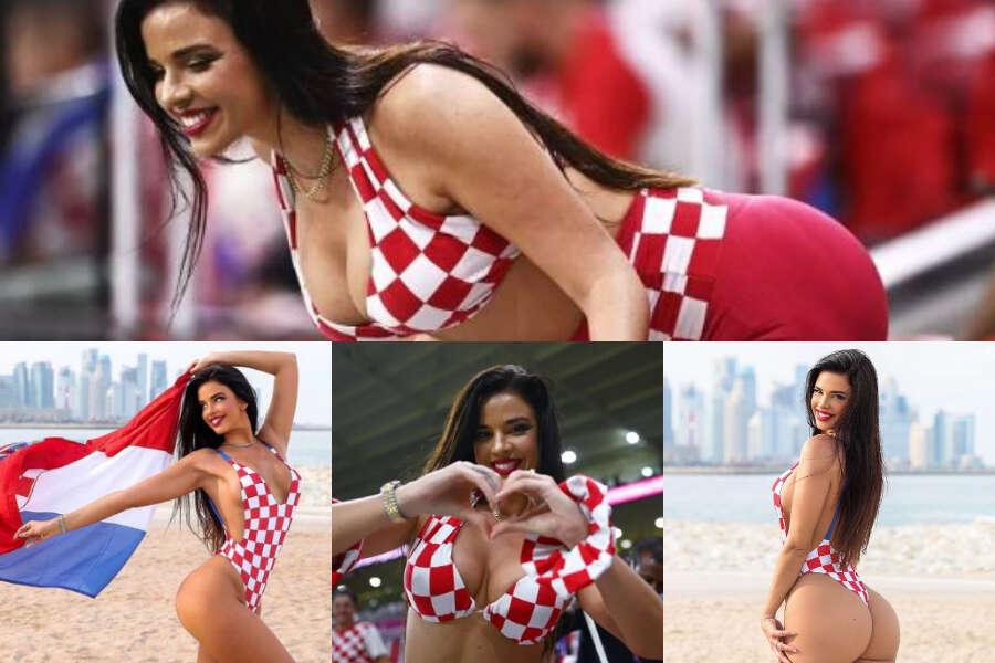 Chi è la tifosa della Croazia Ivana Knoll, foto della ‘star’ dei mondiali del Qatar